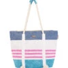 Pastel Colored Stripe Shoulder Bag