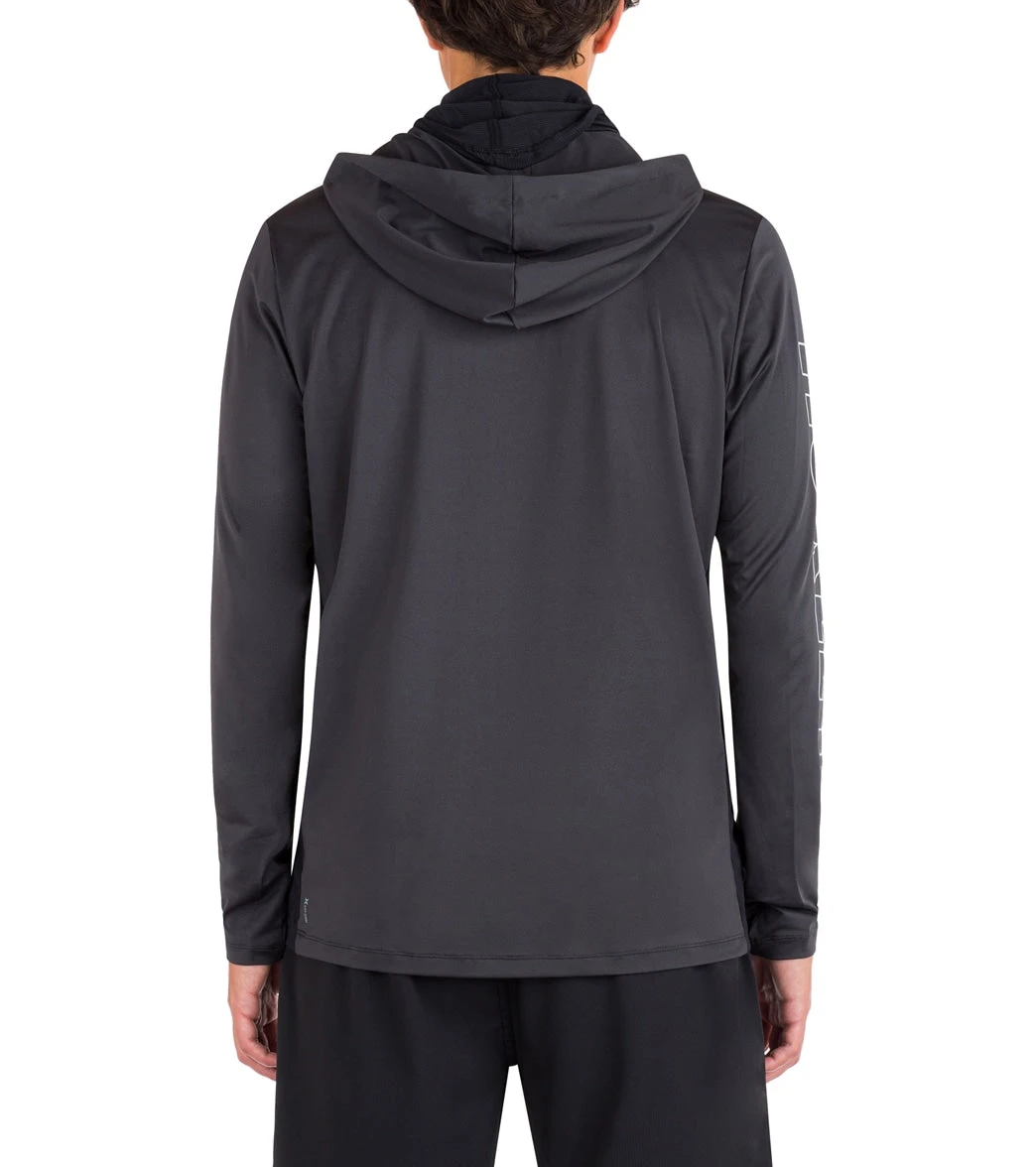 HURLEY Men's H2O-Dri Atticus Fastlane UPF 50+ Long Sleeve Pullover Hoodie 5 HURLEY Men's H2O-Dri Atticus Fastlane UPF 50+ Long Sleeve Pullover Hoodie - Image 3