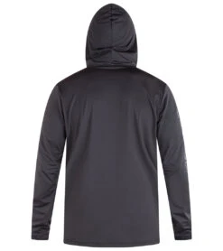 HURLEY Men's H2O-Dri Atticus Fastlane UPF 50+ Long Sleeve Pullover Hoodie 13 HURLEY Men's H2O-Dri Atticus Fastlane UPF 50+ Long Sleeve Pullover Hoodie -Volcom Sportswear Shop 7417081462952 darkstonegrey 6a