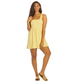 Roxy Women's Hanging 10 Dress -Volcom Sportswear Shop 7428432461992 sundress 4a