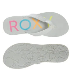 Roxy Women's Vista III Flip Flop -Volcom Sportswear Shop 7430141739176 lightgrey 4a