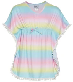 Girls' Rainbow Ombre Kaia Beach UPF 50+ Cover Up Dress (Baby, Toddler, Little Kid)