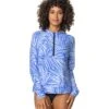 Women's South Sea's Sun Shirt -Volcom Sportswear Shop 7451750531240 blueperiwinkle 1a