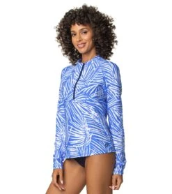 Women's South Sea's Sun Shirt 8 Women's South Sea's Sun Shirt -Volcom Sportswear Shop 7451750531240 blueperiwinkle 2a