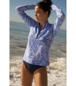 Women's South Sea's Sun Shirt 11 Women's South Sea's Sun Shirt -Volcom Sportswear Shop 7451750531240 blueperiwinkle 5a