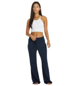 HURLEY Women's Easy Flare Pant -Volcom Sportswear Shop 7471952429224 moodindigo 4a