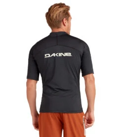 Dakine Men's HD Crew Short Sleeve UPF 50 Rash Guard -Volcom Sportswear Shop 7476051935400 black 3a