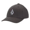 Volcom Boys' Full Stone Hthr Flexfit® Hat -Volcom Sportswear Shop 7507602571432 charcoalheather 1a