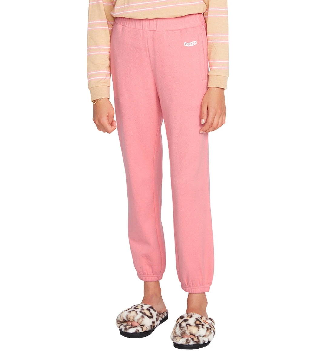 Volcom Girls' Lil Fleece Pants (Big Kid) 3 Volcom Girls' Lil Fleece Pants (Big Kid)
