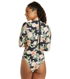 Rip Curl Women's Sol Seeker Good One Piece Swimsuit -Volcom Sportswear Shop 7508549107880 black 3a