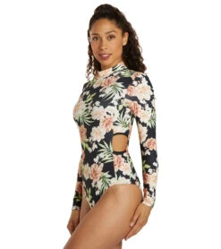 Rip Curl Women's Sol Seeker Good One Piece Swimsuit -Volcom Sportswear Shop 7508549107880 black 4a