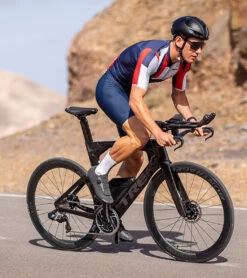 Santini Men's Ironman Aahonoui Bib Shorts -Volcom Sportswear Shop 7574009774248 navy 4a