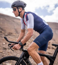 Santini Men's Ironman Aahonoui Bib Shorts -Volcom Sportswear Shop 7574009774248 navy 5a