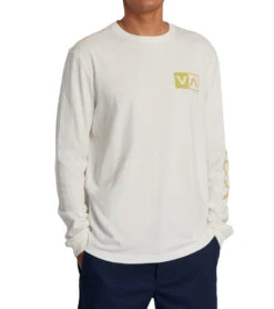 RVCA Men's Shifted Long Sleeve Tee