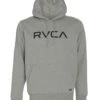 Men's Big RVCA Pullover Hoodie -Volcom Sportswear Shop 7580729573544 athleticheather 1a
