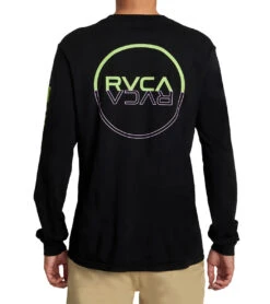RVCA Men's Halfway Long Sleeve Tee 5 RVCA Men's Halfway Long Sleeve Tee -Volcom Sportswear Shop 7580730097832 black 2a