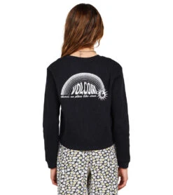 Volcom Girls' Thermality Long Sleeve Tee (Big Kid) 5 Volcom Girls' Thermality Long Sleeve Tee (Big Kid) -Volcom Sportswear Shop 7585919762600 black 2a