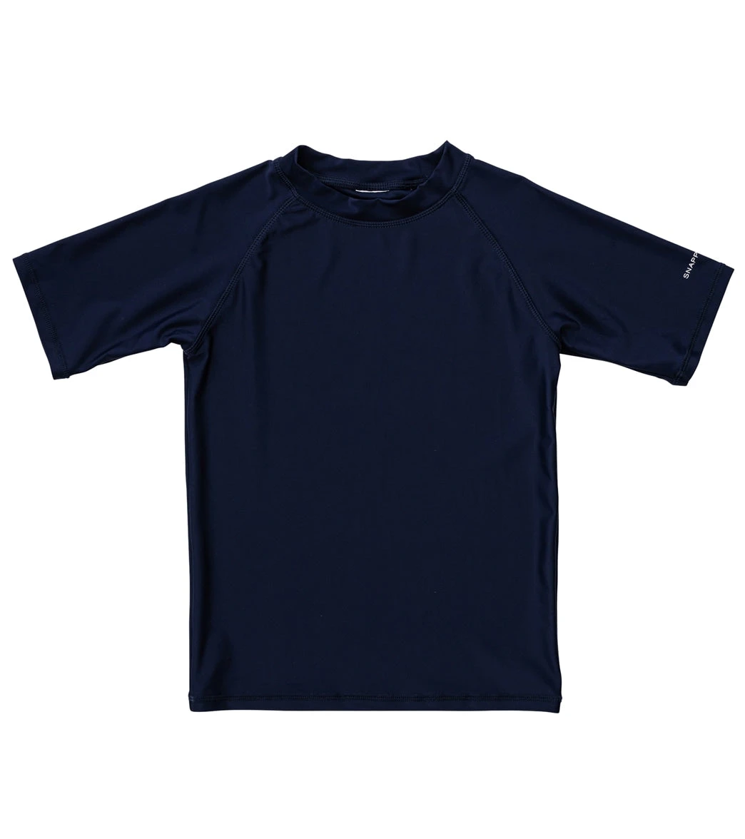 Boys' Navy Short Sleeve Rashguard (Toddler, Little Kid, Big Kid) 3 Boys' Navy Short Sleeve Rashguard (Toddler, Little Kid, Big Kid)