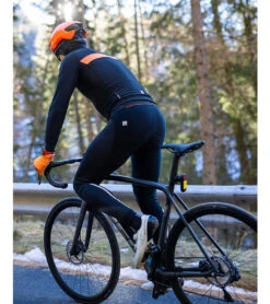 Santini Men's Lava Bib Tights -Volcom Sportswear Shop 7609138774184 black 6a