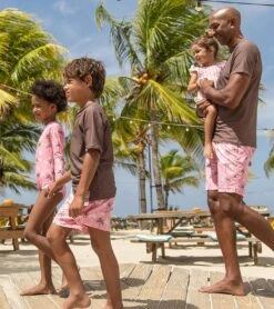 Boys' Chocolate Sustainable Short Sleeve Rashguard (Toddler, Little Kid, Big Kid) -Volcom Sportswear Shop 7652780048552 brown 6a