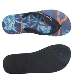Rip Curl Men's Barrel Killer Open Toe Flip Flops -Volcom Sportswear Shop 7698006835368 navy 4a