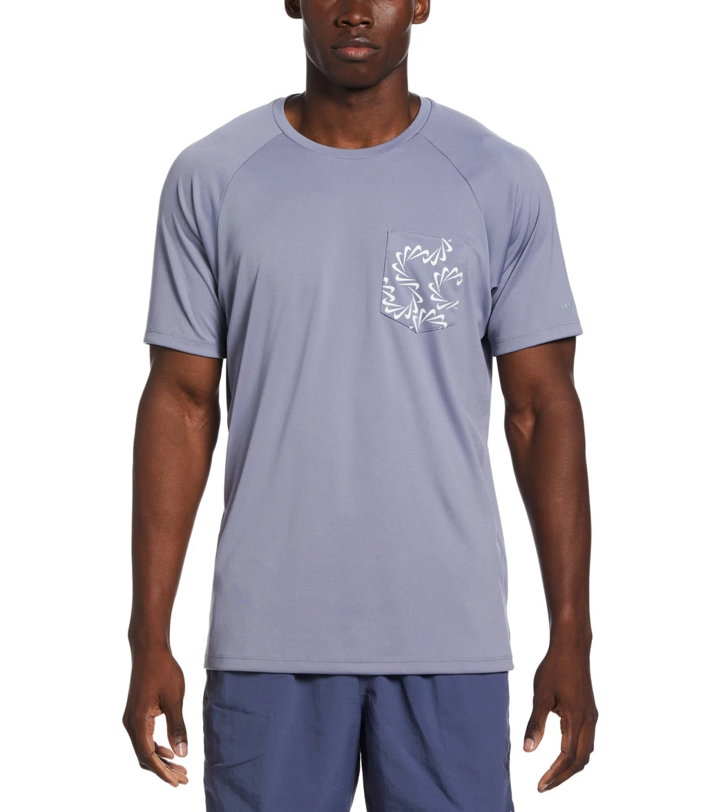 Nike Men's Swoosh Line Short Sleeve Rash Guard 3 Nike Men's Swoosh Line Short Sleeve Rash Guard