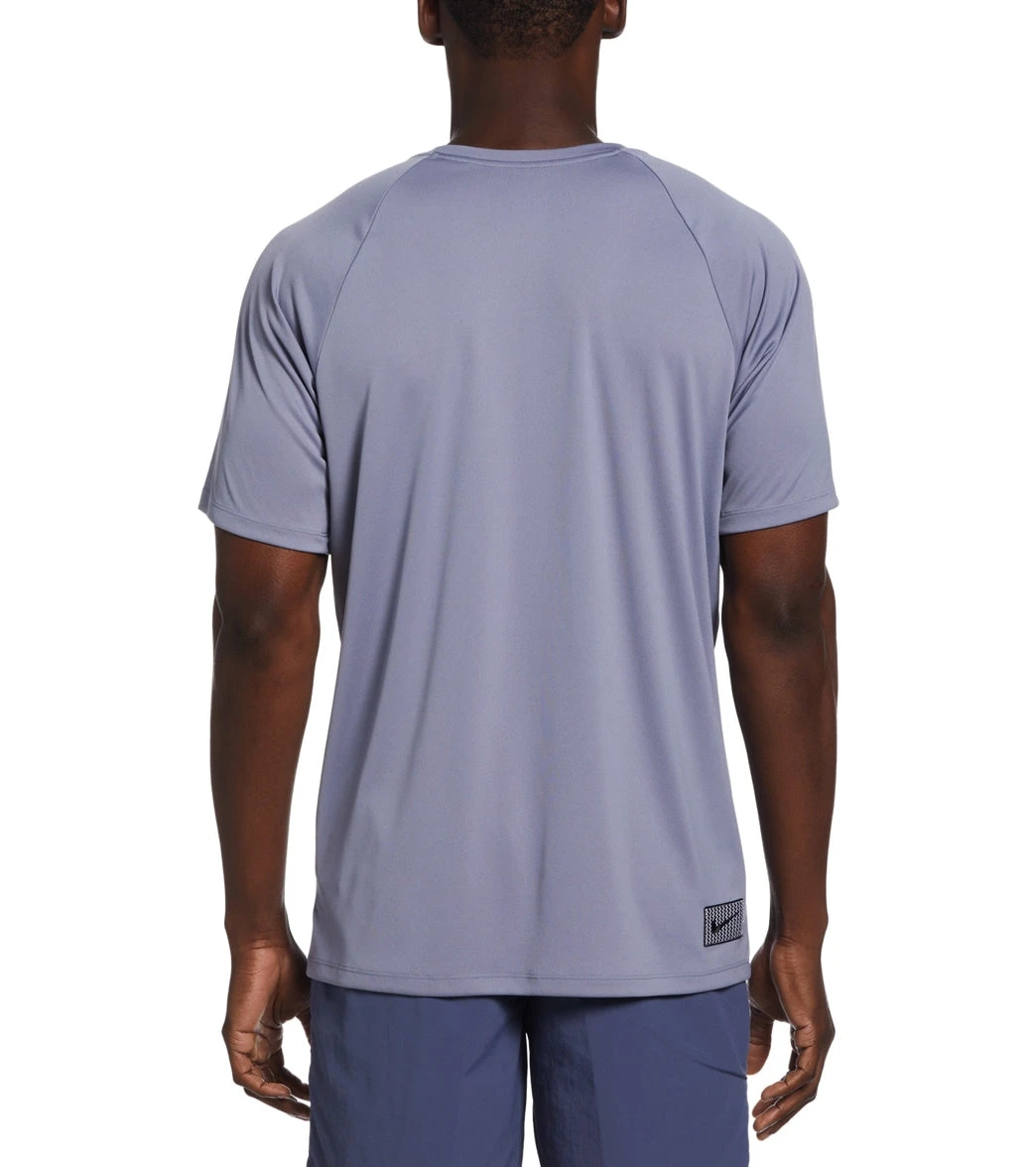 Nike Men's Swoosh Line Short Sleeve Rash Guard 4 Nike Men's Swoosh Line Short Sleeve Rash Guard - Image 2