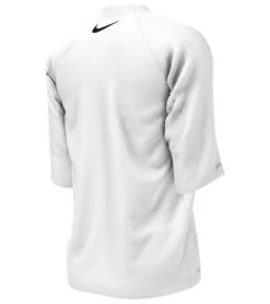 Nike Boys' Ripped Hydro Short Sleeve Rashguard (Big Kid) 7 Nike Boys' Ripped Hydro Short Sleeve Rashguard (Big Kid) -Volcom Sportswear Shop 7763490767016 white 3a