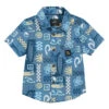 Rip Curl Boys' Gremlin Shirt (Toddler, Little Kid) -Volcom Sportswear Shop 7775082381480 dustyblue 1a
