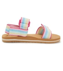 Girls' Rg Roxy Cage Sandals (Little Kid, Big Kid) -Volcom Sportswear Shop 7777951940776 whitemulti 3a